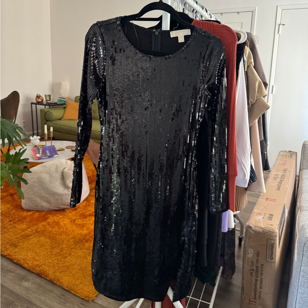 MICHAEL Michael Kors Sequin midi dress